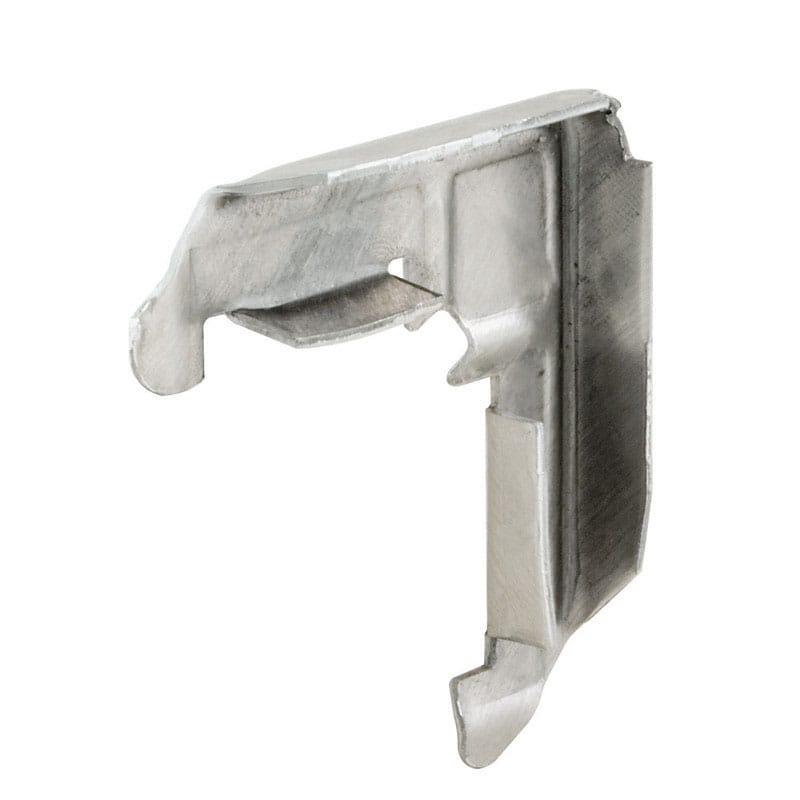 Prime-Line PL16678 Mill Aluminum 1 in. W X 7/16 in. L Screen Frame Corner 1 pk