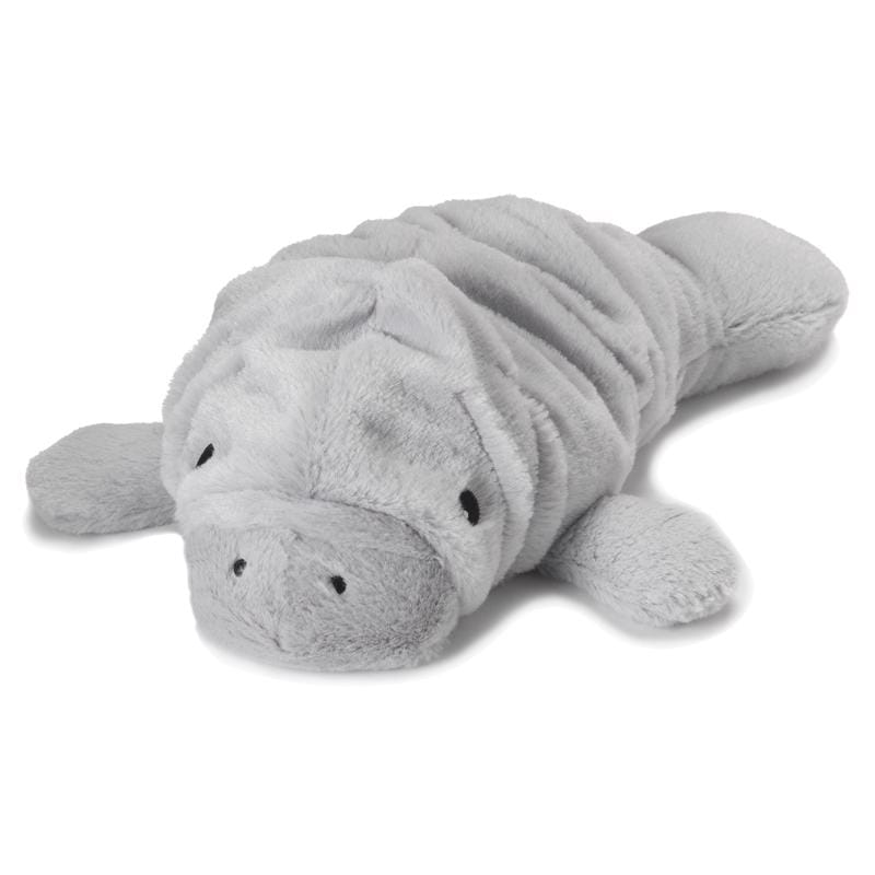 Warmies CP-MAN-1 Manatee Stuffed Animal Gray