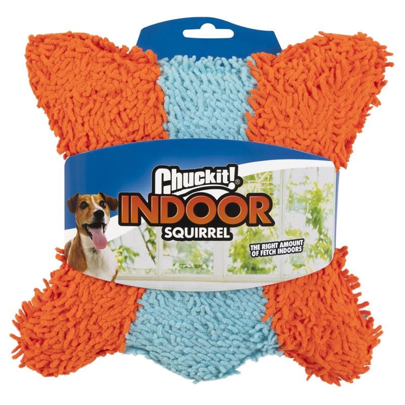 Chuckit! 215201 For Dog Blue/Orange Terrycloth Flying Squirrel Medium 1 pk