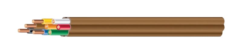 Southwire 65676944 250 ft. 18/8 Solid Copper Thermostat Wire