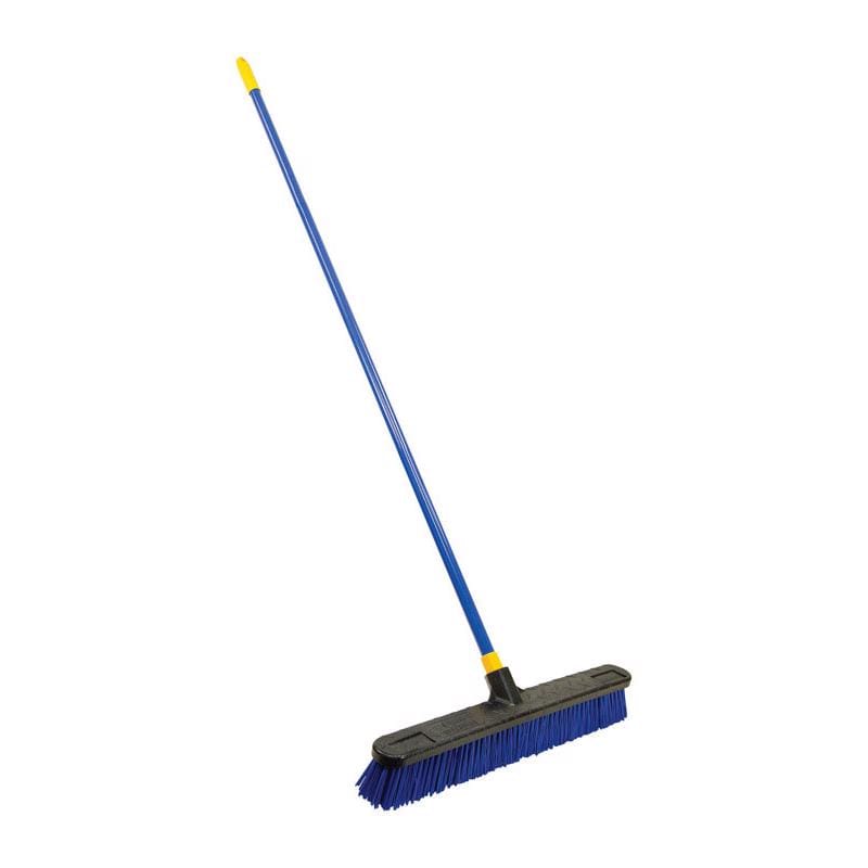 Quickie 599 Bulldozer Polypropylene 24 in. Rough Surface Push Broom
