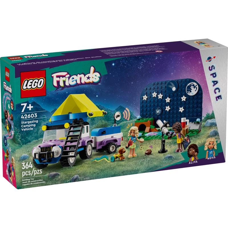 Lego 42603 Friends Stargazing Camping Vehicle Building Set Multicolor