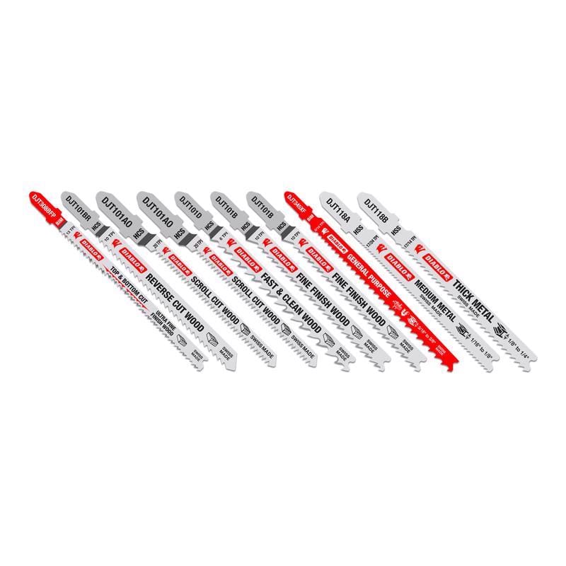Diablo DJT10S Jgsw Bim Set T W&M 10Pc