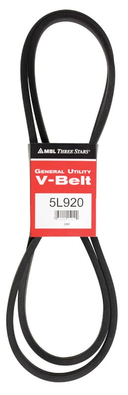 Mitsuboshi 5L920A FHP General Utility V-Belt 0.63 in. W X 92 in. L For Fractional Horsepower Motors