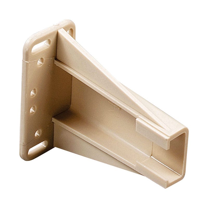 Knape & Vogt 1805-101P 2 in. L Plastic Full Extension Cabinet Track Rear Mounting Bracket 2 pk