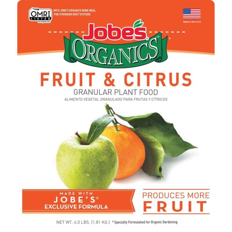 Jobe'S 09226NA Organic Granules Fruit & Citrus Plant Food 4 lb