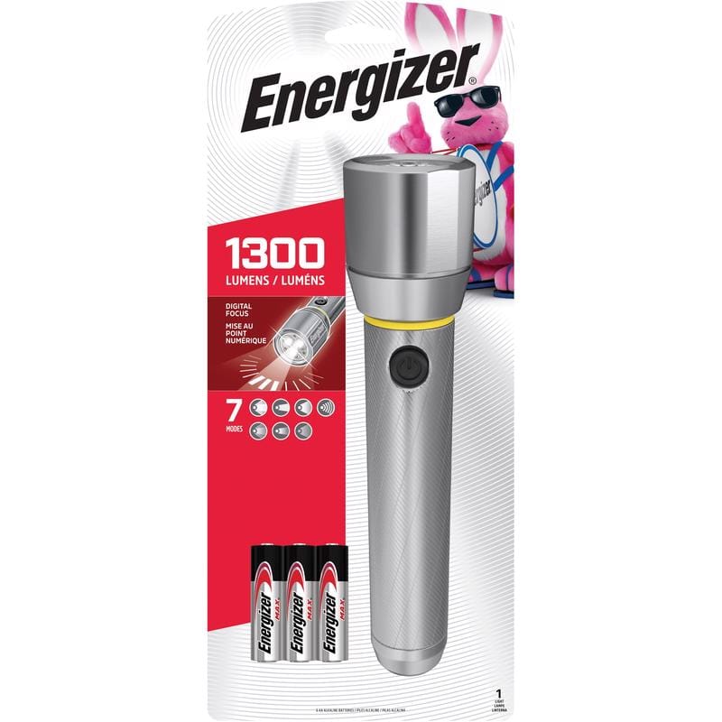 Energizer EPMZH61E 1300 lm Gray LED Flashlight AA Battery