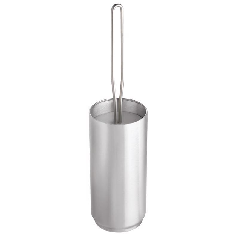 iDesign 28230 Steel Handle Bowl/Brush Holder Set
