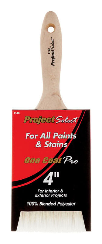 Linzer 1140 0400 Project Select 4 in. Flat Paint Brush