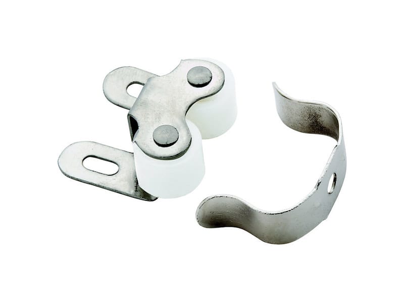 Amerock BP347414 1 in. H X 1-1/16 in. W X 1 in. D Nickel Steel Roller Catch