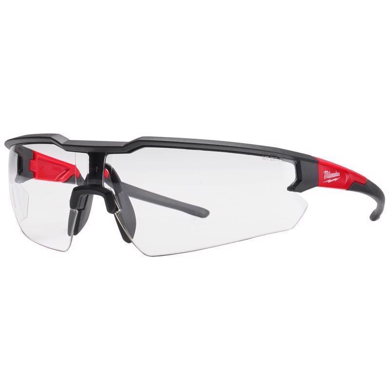 Milwaukee 48-73-2012 Safety Glasses Bk/Rd 1 Pack
