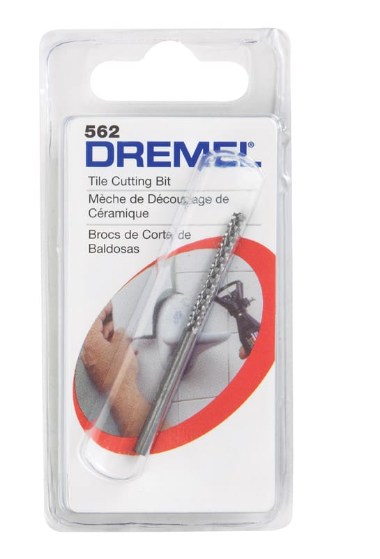 Dremel 562 1-1/2 in. L High Speed Steel Tile Cutting Bit 1 pk