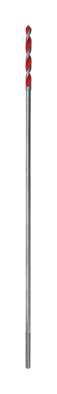 Milwaukee 48-13-7225 1/4 in. D X 18 in. L Bellhanger Auger Bit High Speed Steel 1 pc