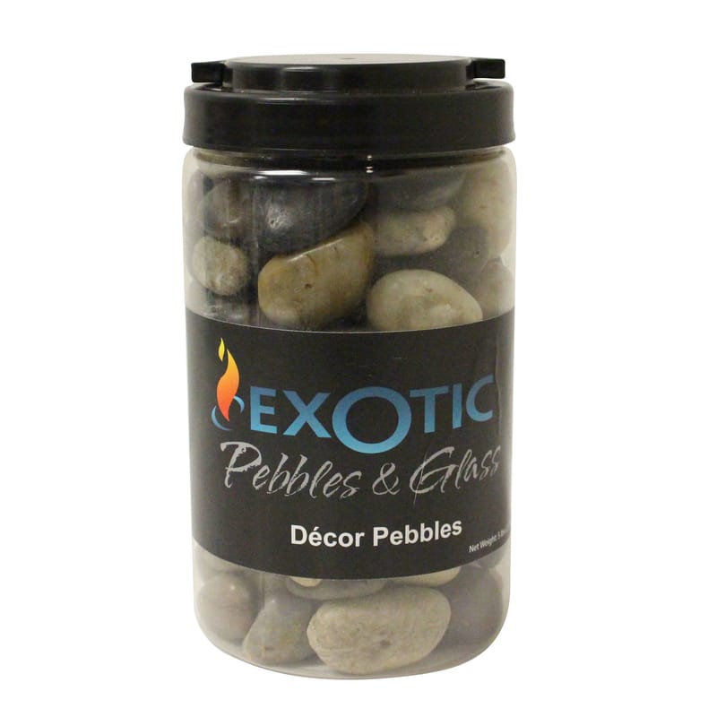 Exotic PMS-0510J Pebbles & Glass Polished Mix Polished Deco Pebbles 5 lb