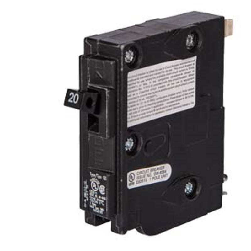 Siemens D120 20 amps Single Pole Circuit Breaker