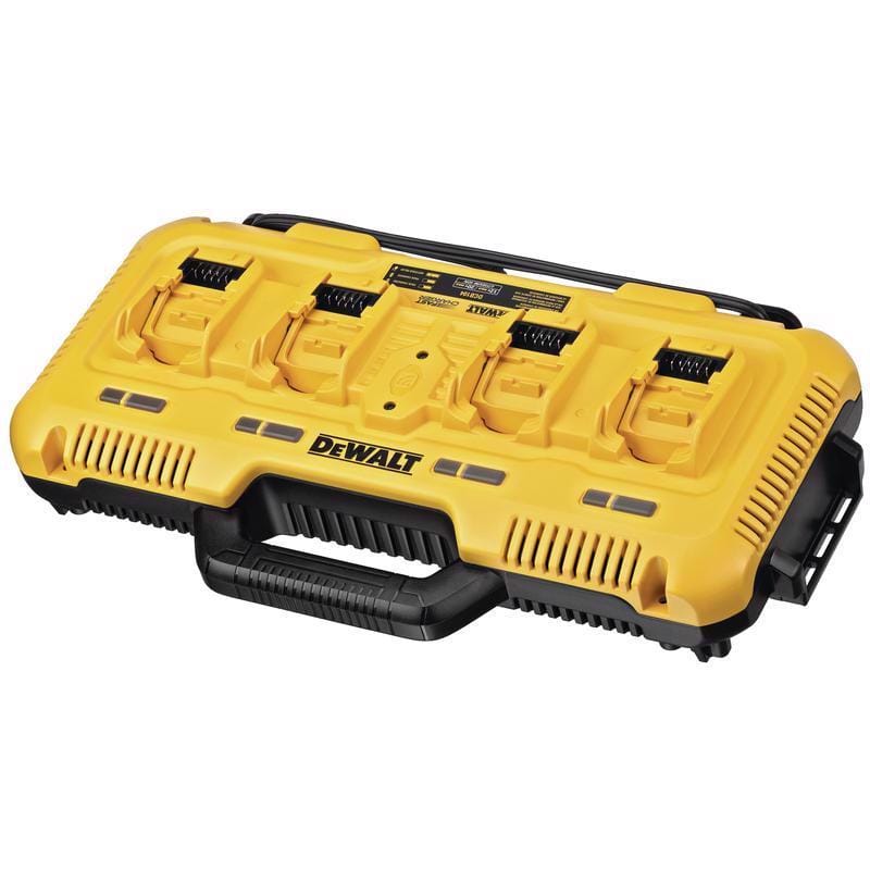 Dewalt DCB104 20V MAX DCB104 20 V Lithium-Ion 4-Port Fast Charger 1 pc