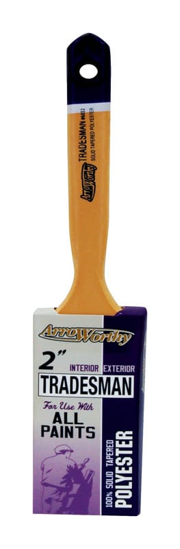 ArroWorthy 6032 0200 Tradesman 2 in. Flat Paint Brush