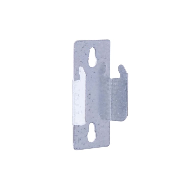 Kenney KN847 White Traditional/Transitional Double Curtain Rod Bracket n/a in. L