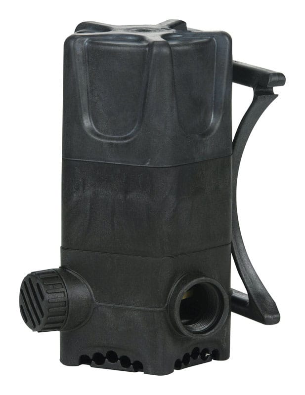 Little Giant 566417 WGP-80-PW 5/8 HP 3500 gph Thermoplastic Switchless Switch Dual Suction AC Direct Drive