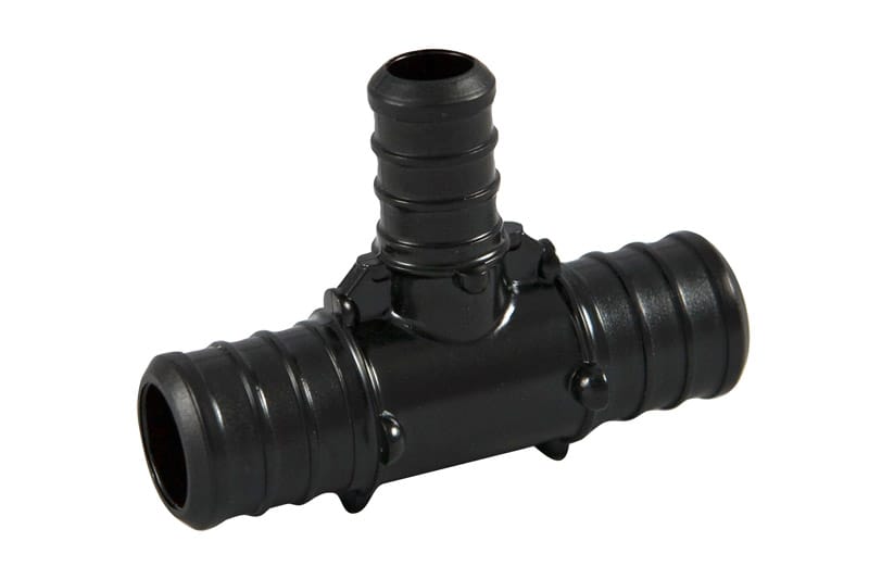 Sharkbite UP412A5 1/2 in. PEX X 3/4 in. D PEX Plastic Reducing Tee