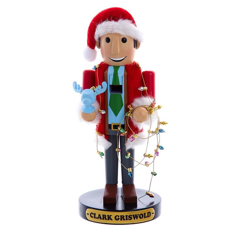 Kurt S. Adler NL6231L National Lampoon's Christmas Vacation Multicolored Clark Griswold Nutcracker 10 in.