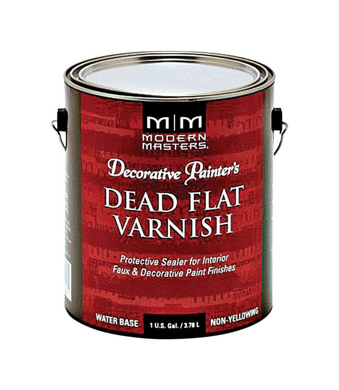 Modern Masters DP609GAL Dead Flat Clear Water-Based Dead Flat Varnish 1 gal