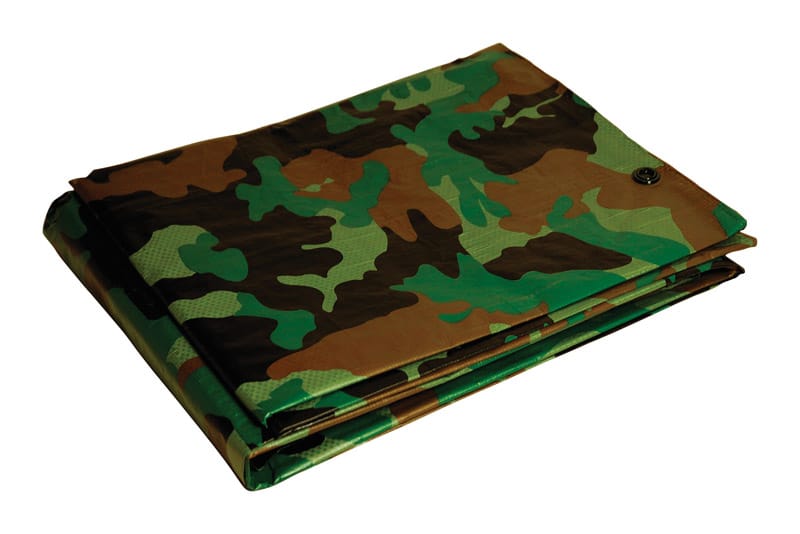 Foremost 40810 Dry Top 8 ft. W X 10 ft. L Medium Duty Polyethylene Tarp Camouflage