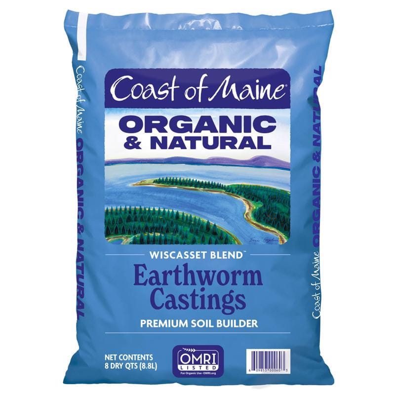 Coast of Maine WI4500 Wiscasset Blend Organic All Purpose Growing Mix 8 qt. cap.
