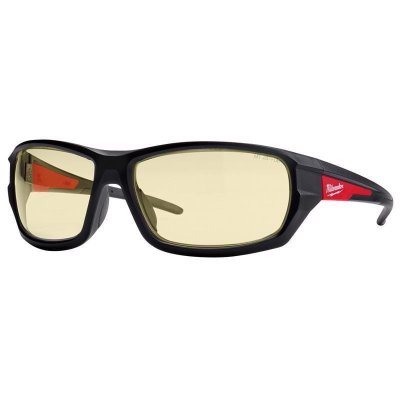 Milwaukee 48-73-2120 Performance Safety Glasses, Fog-Free, Ye