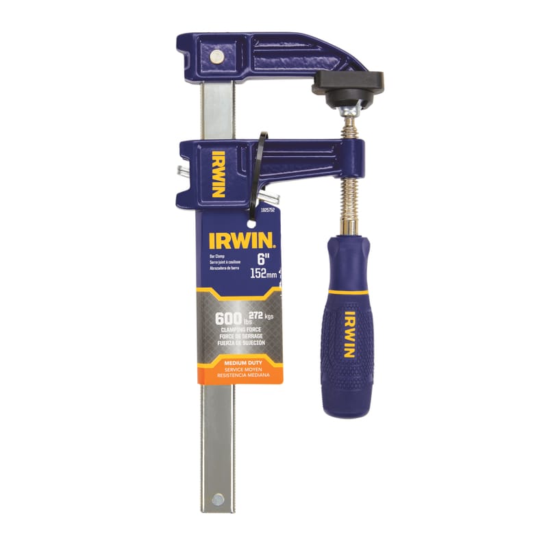 Irwin 1825752 6 in. X 2-1/2 in. D F Clamp 1 pc