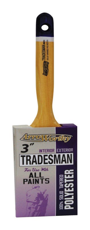 ArroWorthy 6032 0300 Tradesman 3 in. Flat Paint Brush
