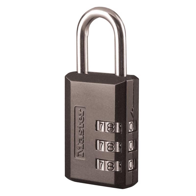 Master Lock 647D 647D Luggage Comb Lock 1-1/4