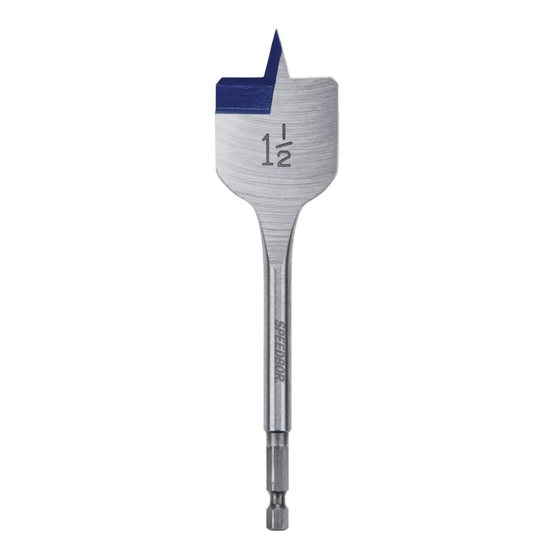 Irwin 88824 Speedbor 1-1/2 in. X 6 in. L Carbon Steel Wood Boring Bit Hex Shank 1 pc