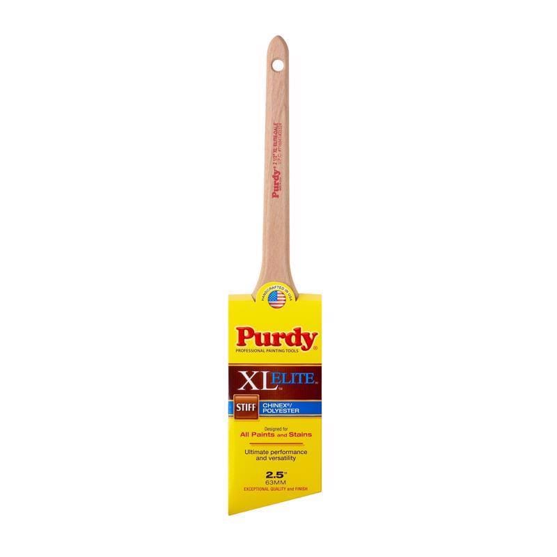 Purdy 144080525 XL Elite Dale 2-1/2 in. Stiff Angle Trim Paint Brush