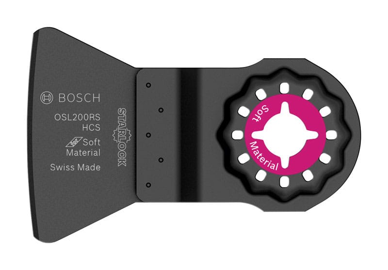 Bosch OSL200RS Starlock 2 in. X 4 in. L Carbon Steel Rigid Scraper Blade 1 pk