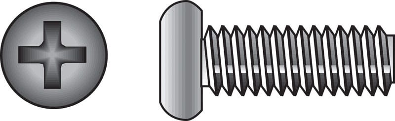 Hillman 0828594 No. 1/4-20 Ga. X 1-1/2 in. L Phillips Flat Head Stainless Steel Machine Screws 100 pk