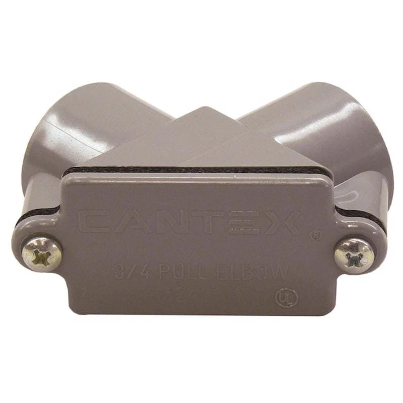 Cantex 5240102C 3/4 in. D PVC Pull Elbow For PVC 1 pk