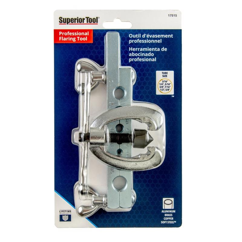 Superior Tool 17515 Pipe Flaring Tool 5/8 in. D 2 pc