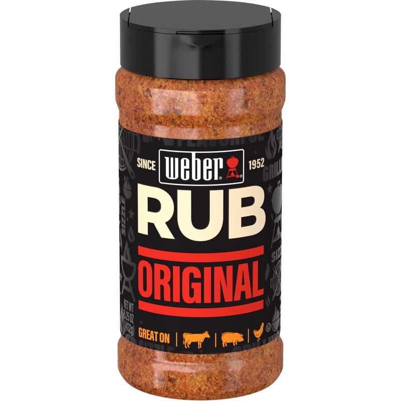Weber 2011432 Original Smoke BBQ Rub 15.25 oz