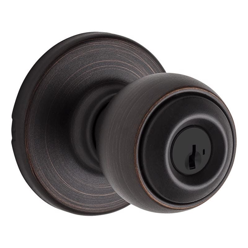 Kwikset 94002-928 Polo Venetian Bronze Entry Lockset 1-3/4 in.