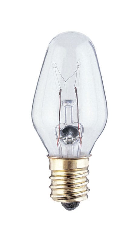 Westinghouse 3720200 7 W C7 Candelabra Incandescent Bulb E12 (Candelabra) Clear 4 pk