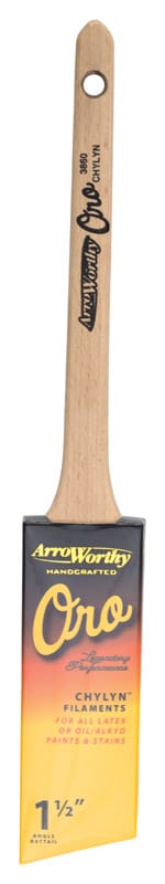 ArroWorthy 3860 0150 Oro 1-1/2 in. Angle Paint Brush