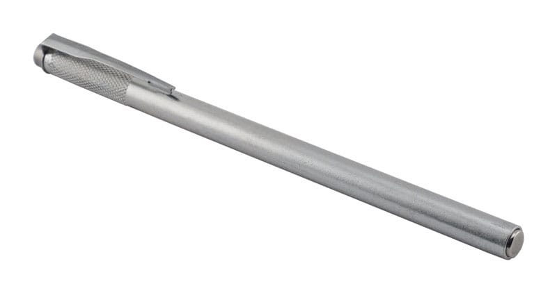 Magnet Source 07264 5.75 in. L X .25 in. W Silver Pocket Pick-Up Magnet 2 lb. pull 1 pc
