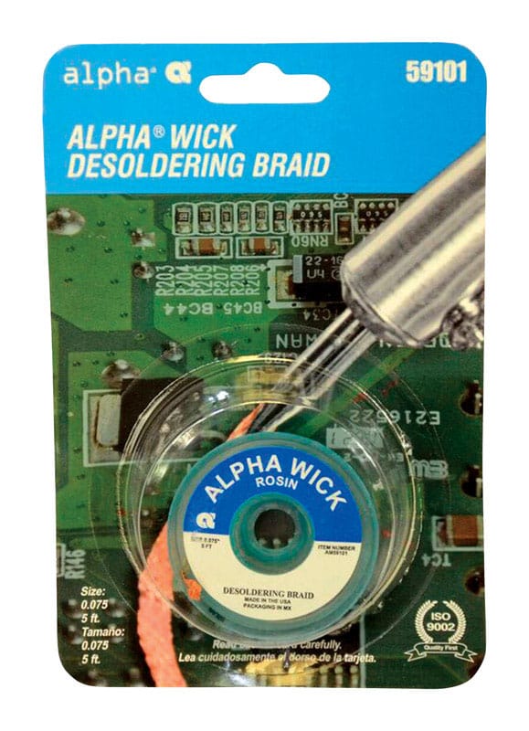 Alpha FRY AM59101 Wick Desoldering Braid Copper 1 pc