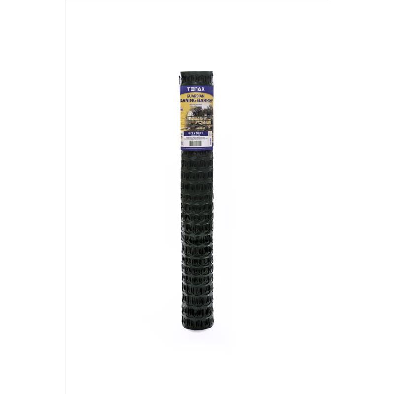 Tenax 5A030001 4 ft. H X 100 ft. L Polyethylene Guardian Warning Barrier Green