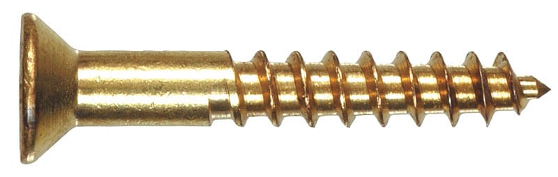 Hillman 385774 No. 12 X 1-1/2 in. L Phillips Coarse Wood Screws 100 pk
