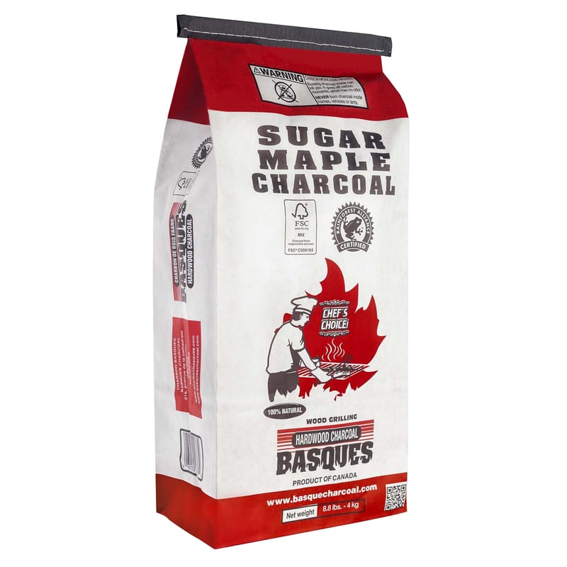 Basques 615534 All Natural Sugar Maple Lump Charcoal 8.8 lb