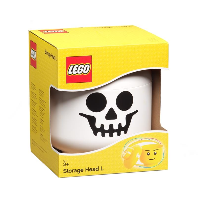 Lego 40320808 Licensed Skeleton Large Storage Head White 1 pc