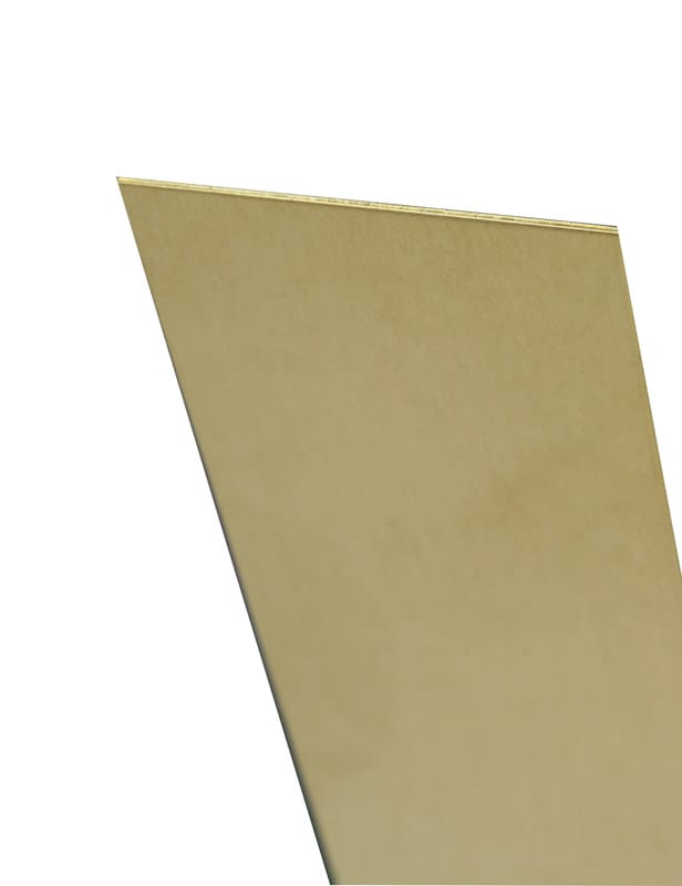 K&S 16409 0.064 in. X 6 in. W X 12 in. L Brass Sheet Metal