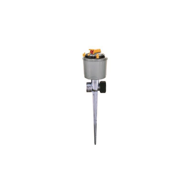 Quality Valve And Sprinkler 525030 Plastic Non-Tipping Base Rotating Sprinkler 5024 sq ft 1 pk